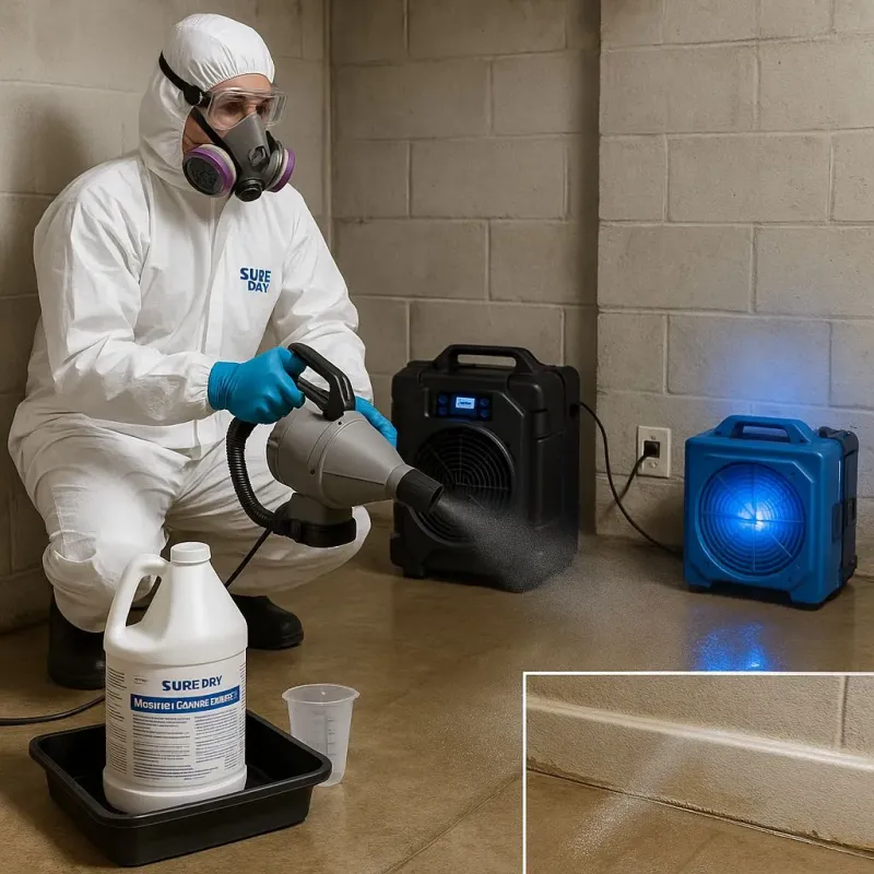 Sanitization and Odor Removal process in Garza County, TX