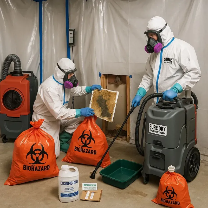 Contaminated Water Handling Protocols process in Garza County, TX
